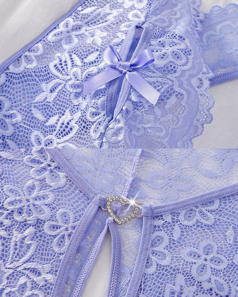 Néla™ | Teddy Bruidslingerie met Open Detail