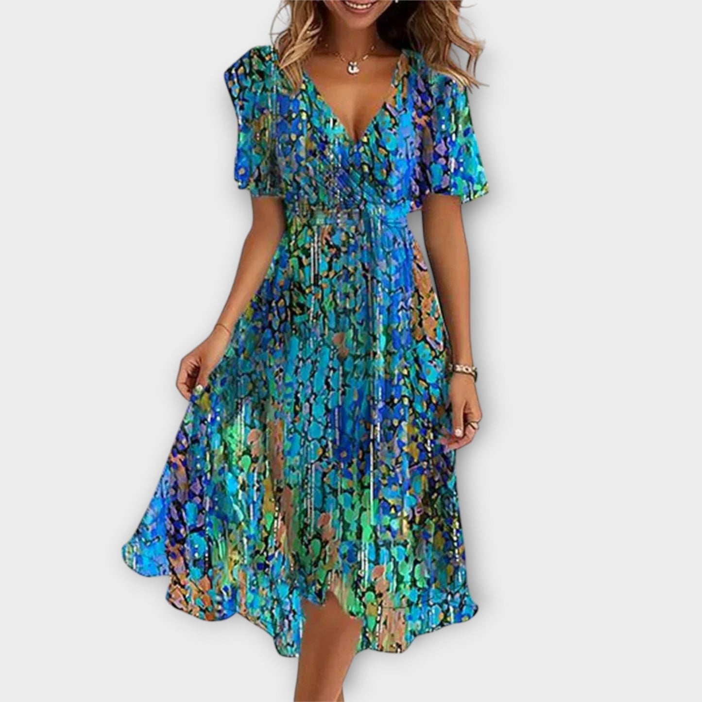Floria | Robe Élégante Flatteuse
