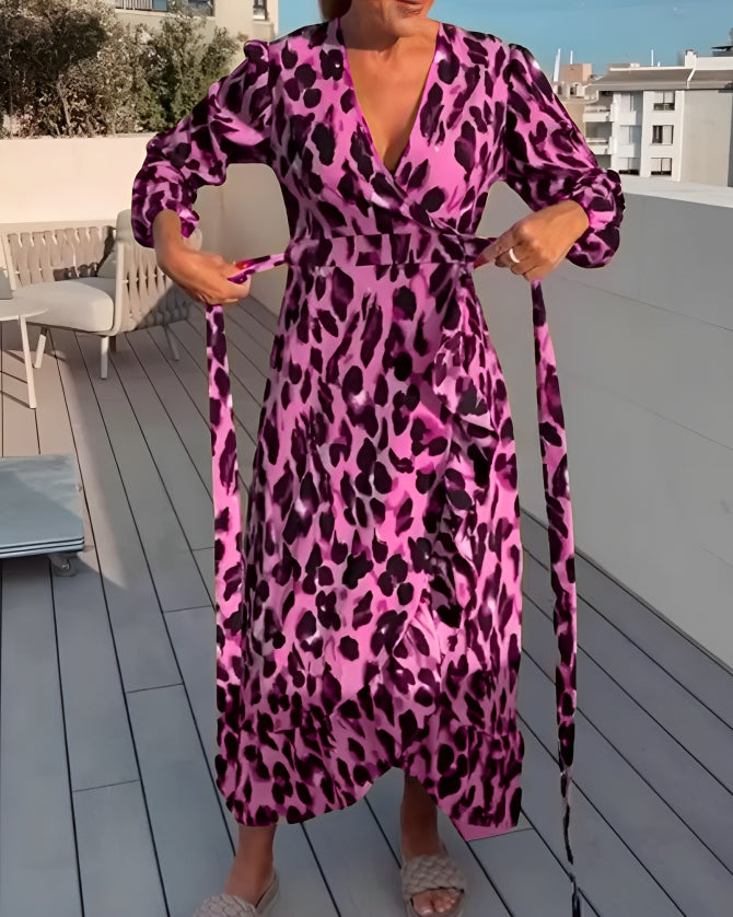 Sophia - Robe Léopard Audacieuse