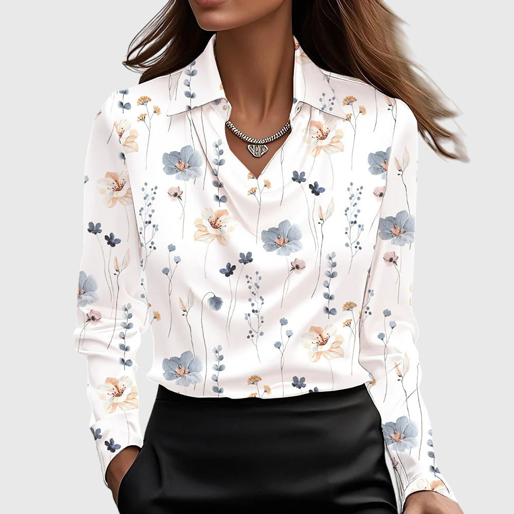 Brooklyn - Elegante Satijnen Blouse