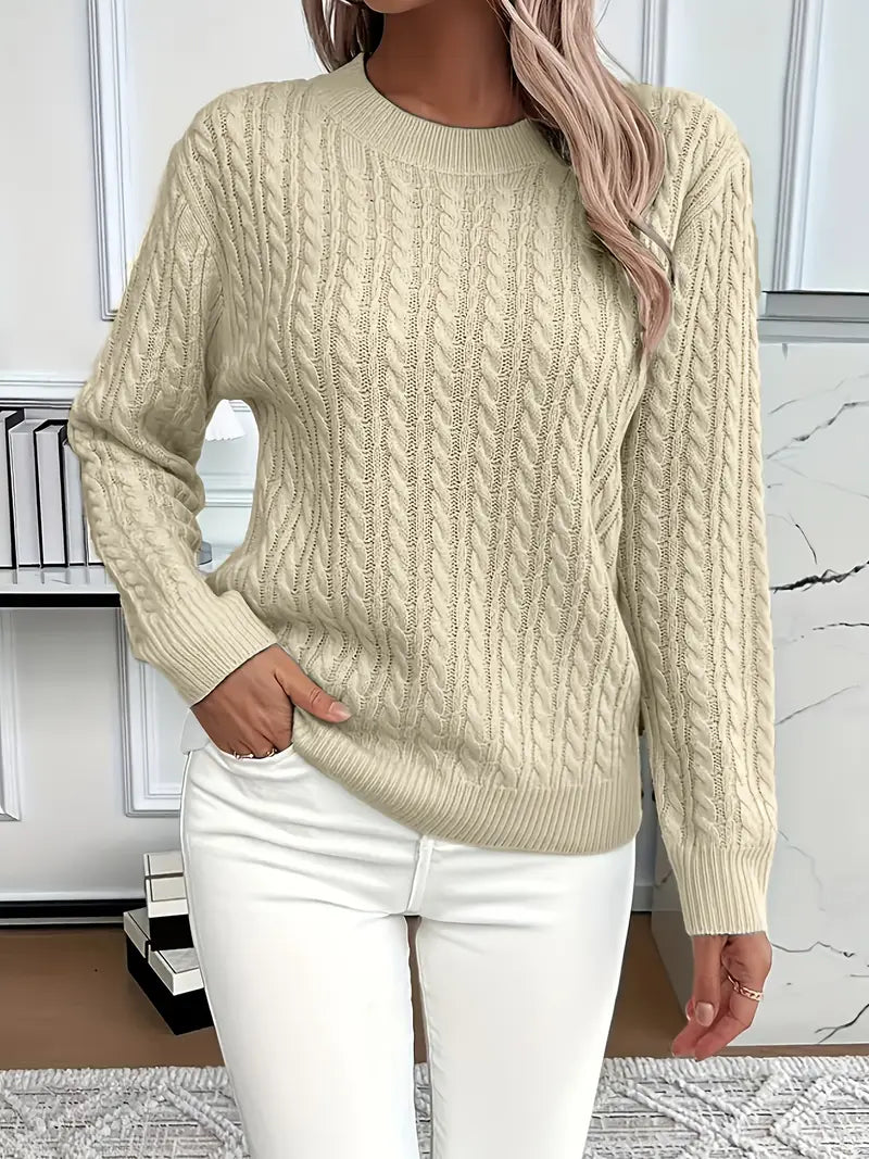 Lena – Dames kabeltrui
