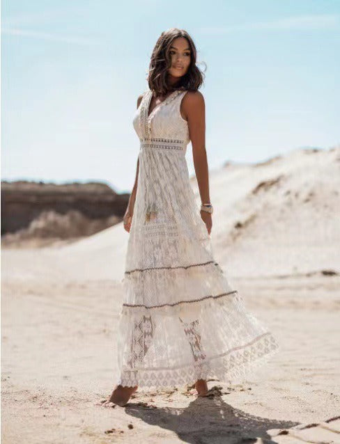 Linda - Robe Bohème Élégante