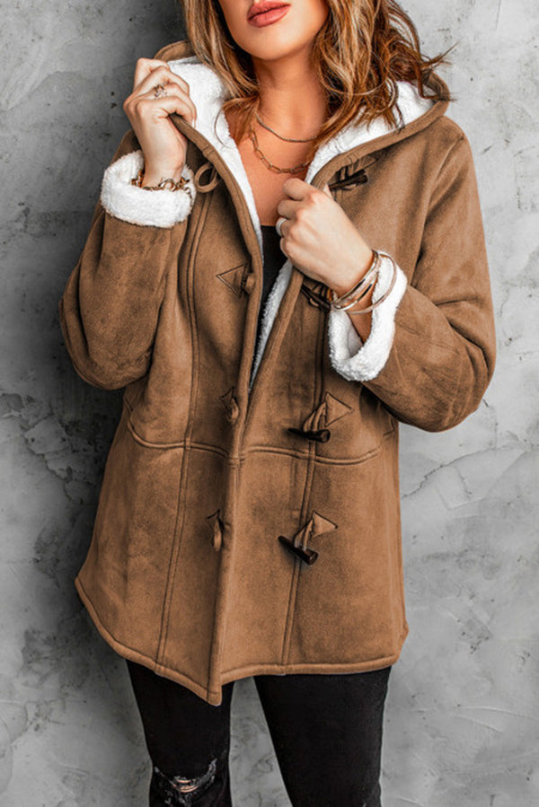 Cléa | Veste polaire à capuche décontractée