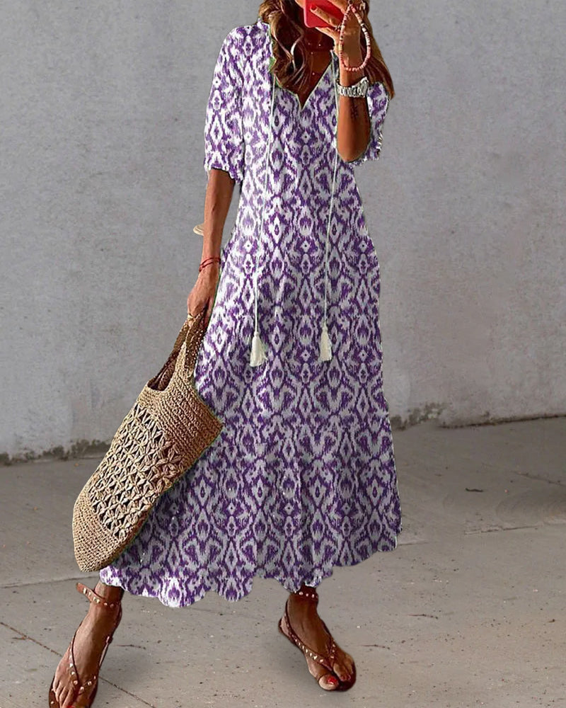 Ines - Robe Bohème Chic