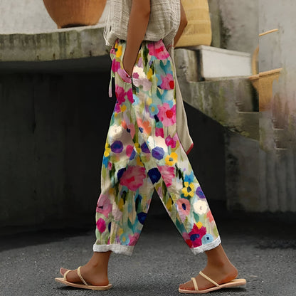 Nina™ | Kleurrijke Joggingbroek