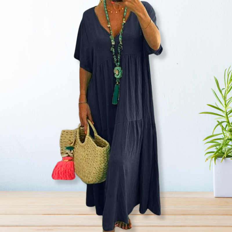 Wilma - Robe Longue Élégante