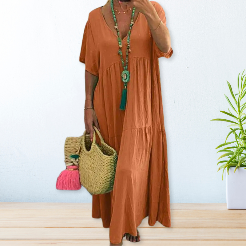 Wilma - Robe Longue Élégante