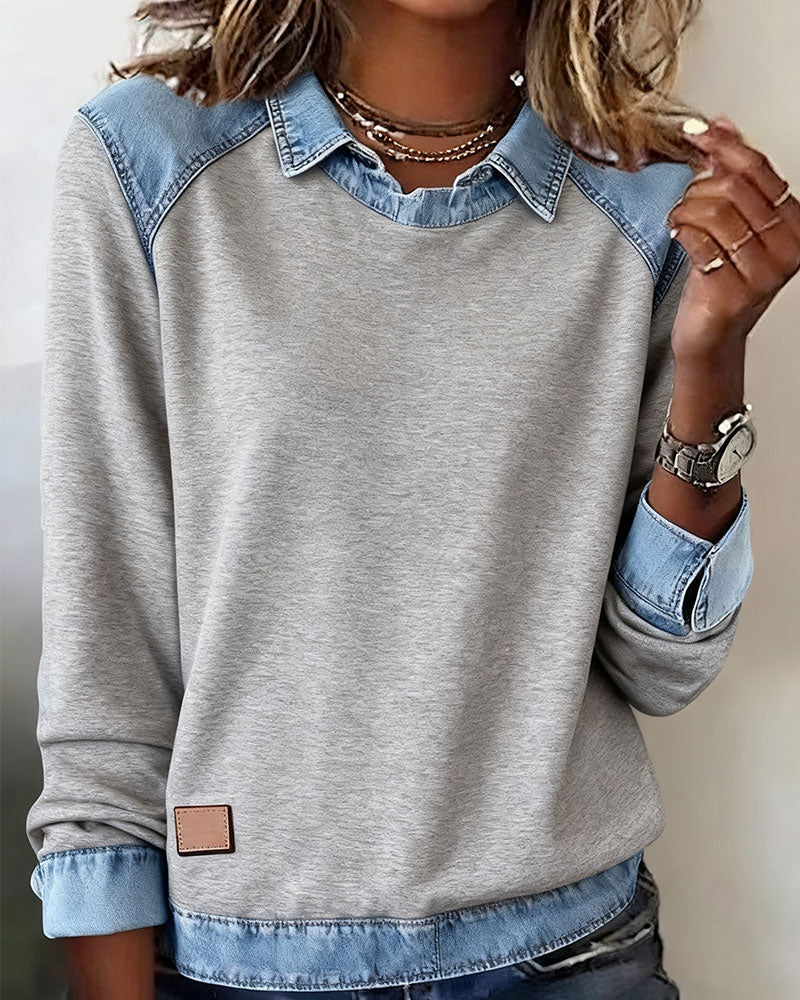 Lina - Blouse Moderne Brodée