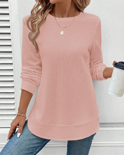 Alisa - Comfortabele top met lange mouwen
