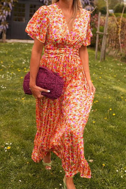 Pauline - Romantische Bloemenjurk