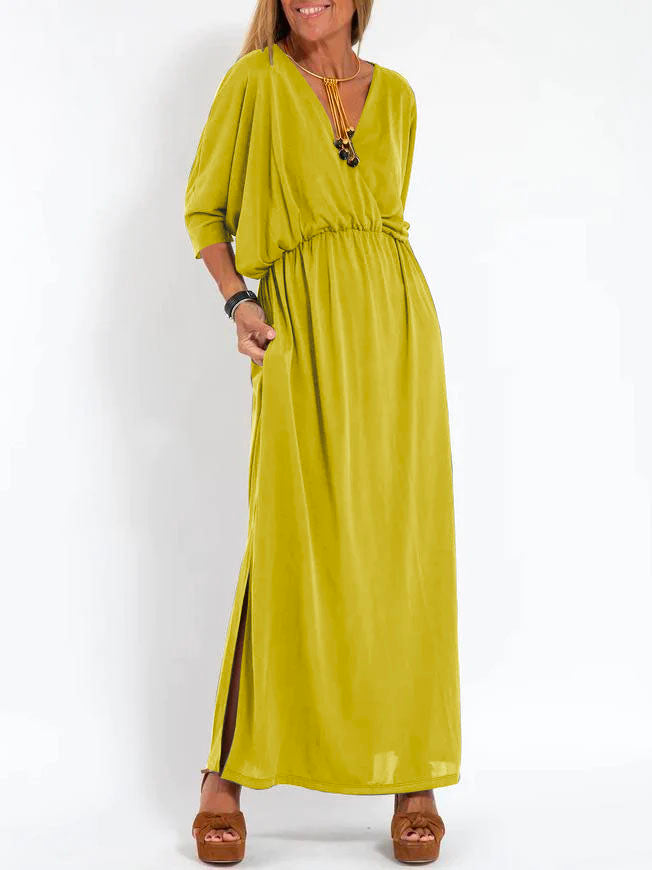 Amélie - Casual Jurk met V-hals
