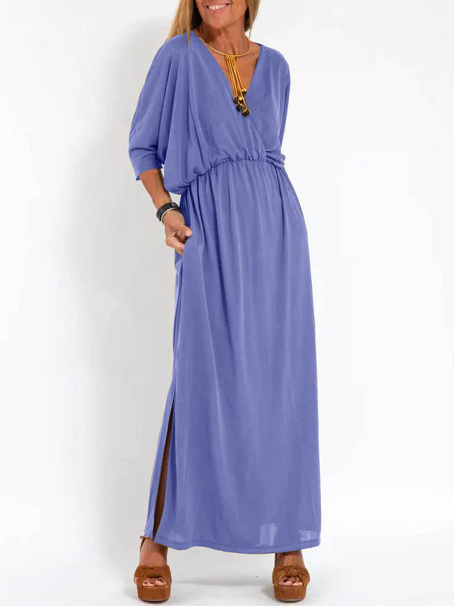 Amélie - Casual Jurk met V-hals
