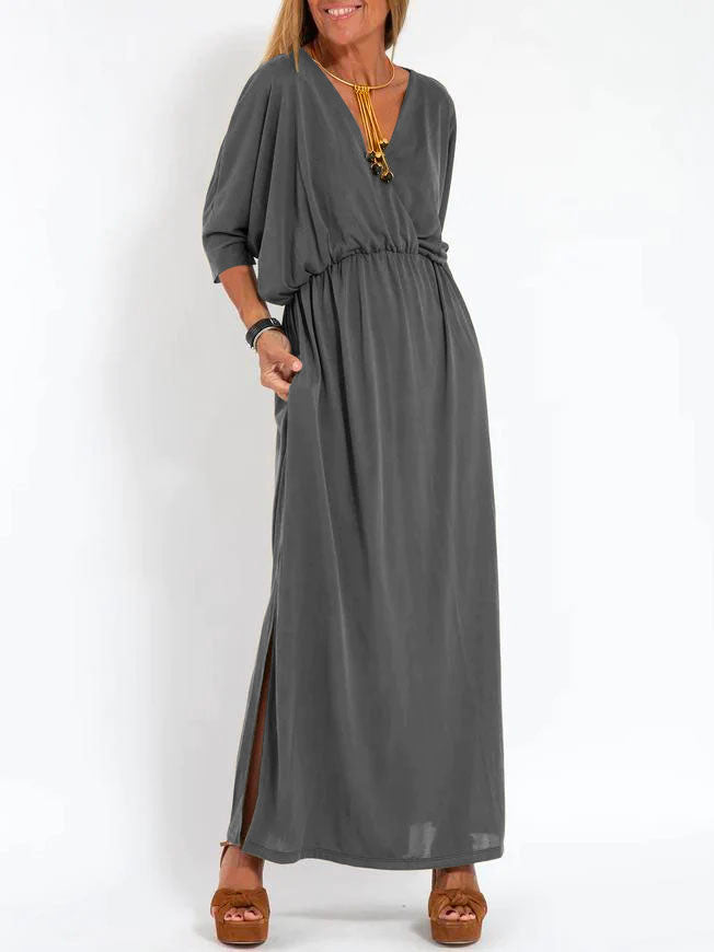 Amélie - Casual Jurk met V-hals