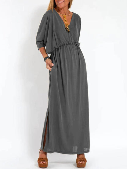 Amélie - Casual Jurk met V-hals