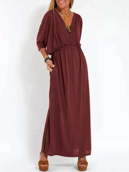 Amélie - Casual Jurk met V-hals