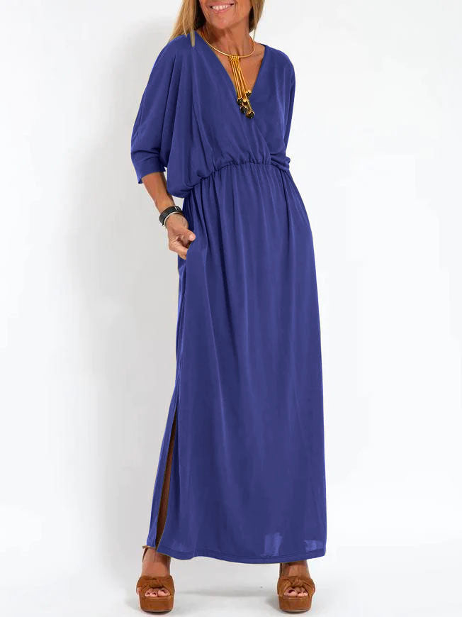 Amélie - Casual Jurk met V-hals
