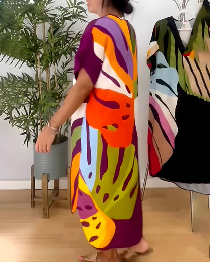 Rosaline - Robe Décontractée Colorée