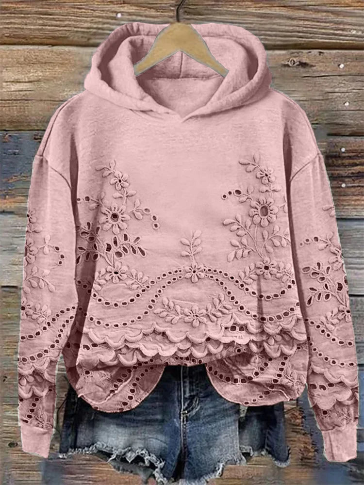 Amélie - Floral Hoodie