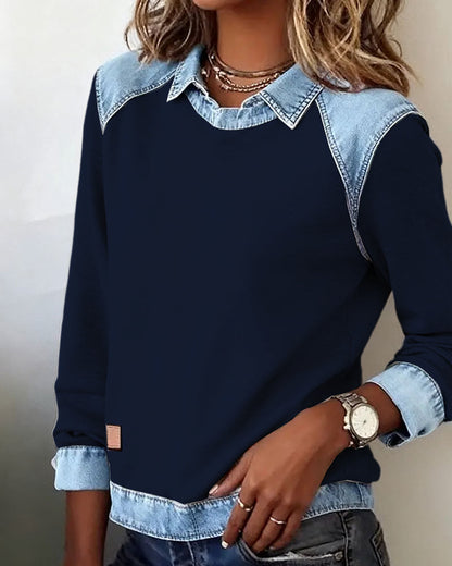 Lina - Blouse Moderne Brodée