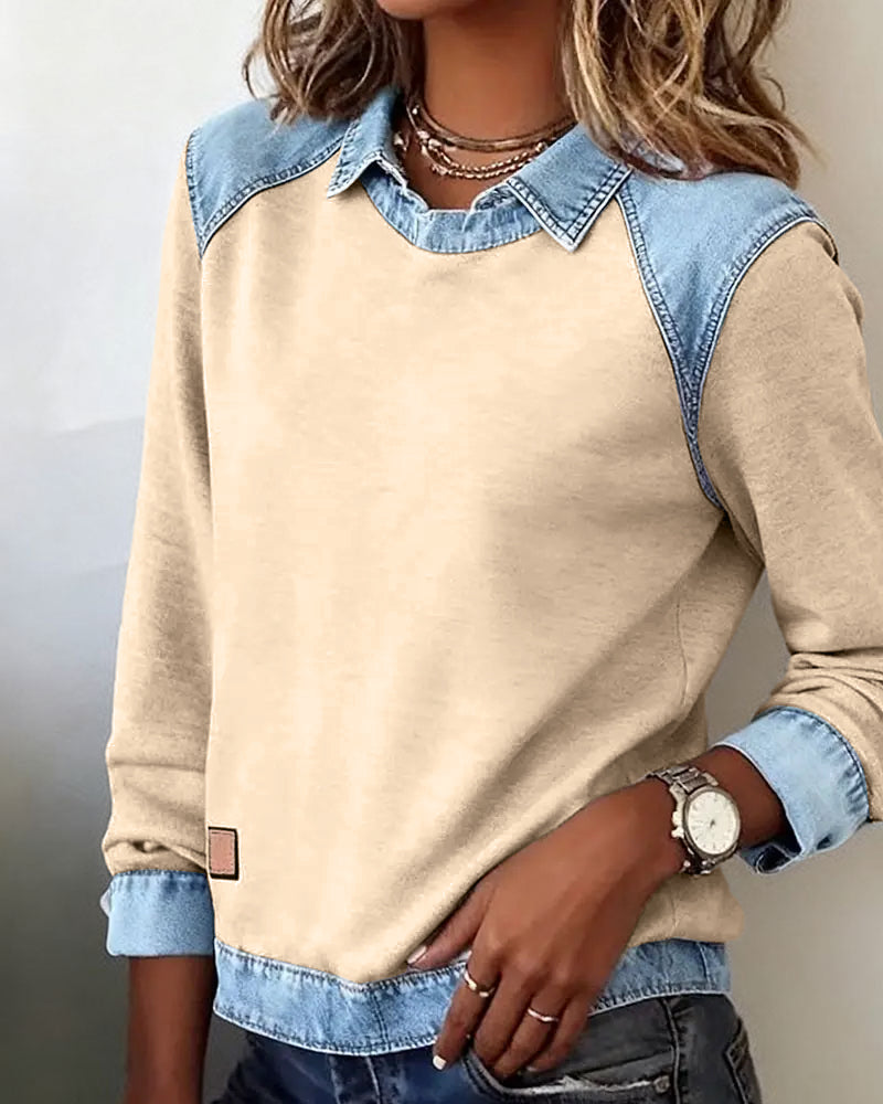 Lina - Blouse Moderne Brodée