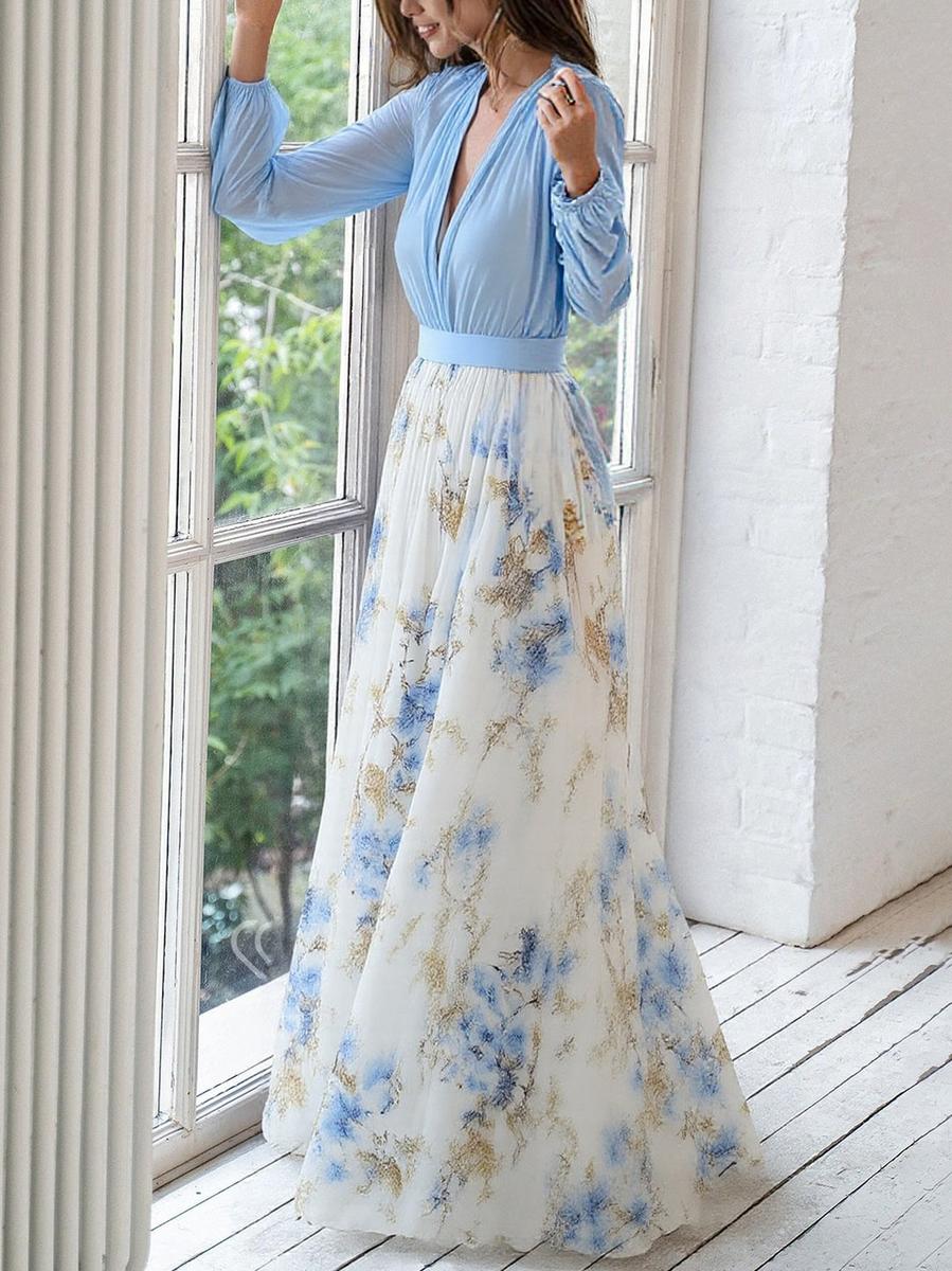 Elena - Maxijurk met bloemenprint Dazzling