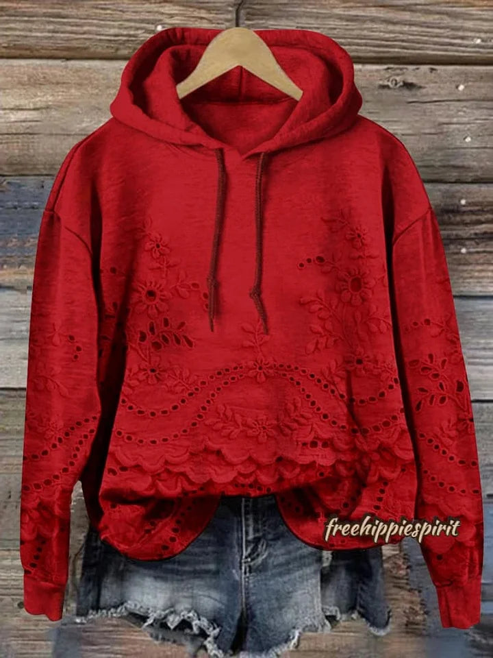 Amélie - Floral Hoodie
