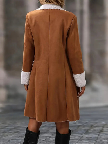 Cuddle Collar Trenchcoat