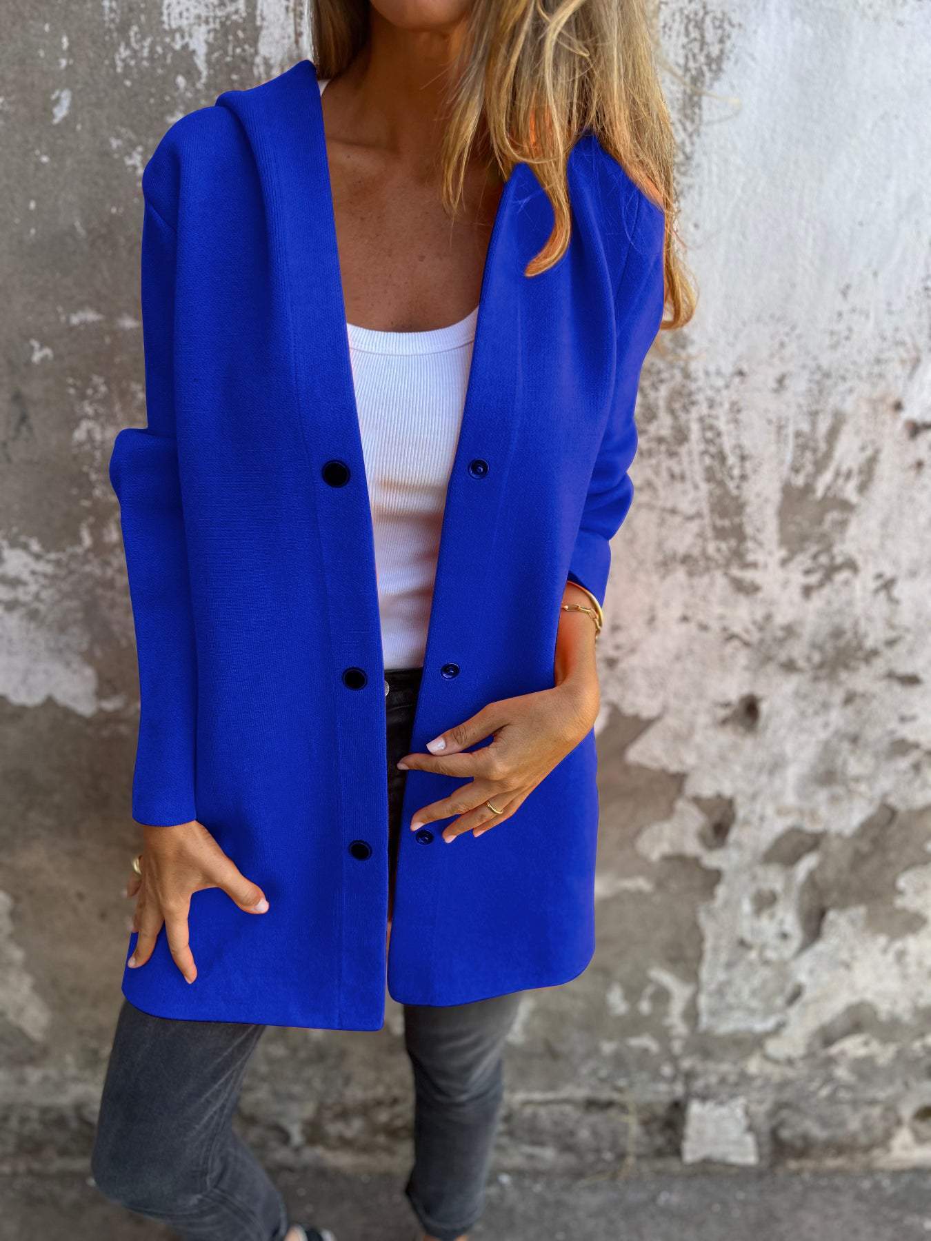 Appolinia - Casual vest met capuchon