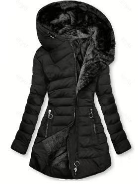 Elena-Manteau d'hiver chaud avec doublure intérieure.