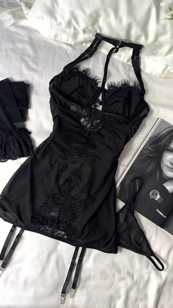 Élisa™ | Allure Lingerie Set (3-delig)