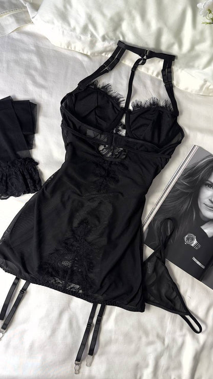 Élisa™ | Allure Lingerie Set (3-delig)