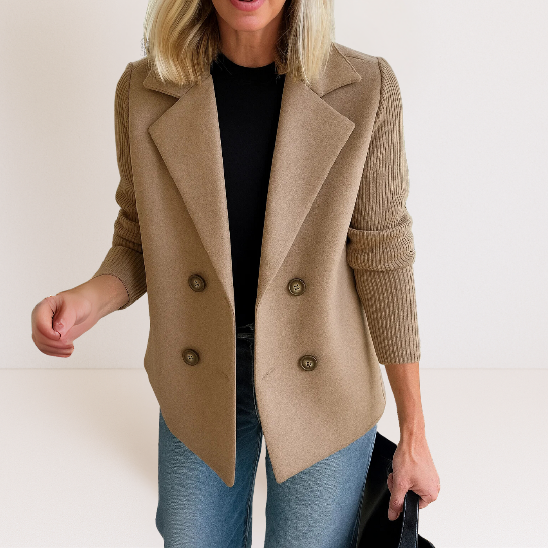 Martine - Veste Élégante En Tricot