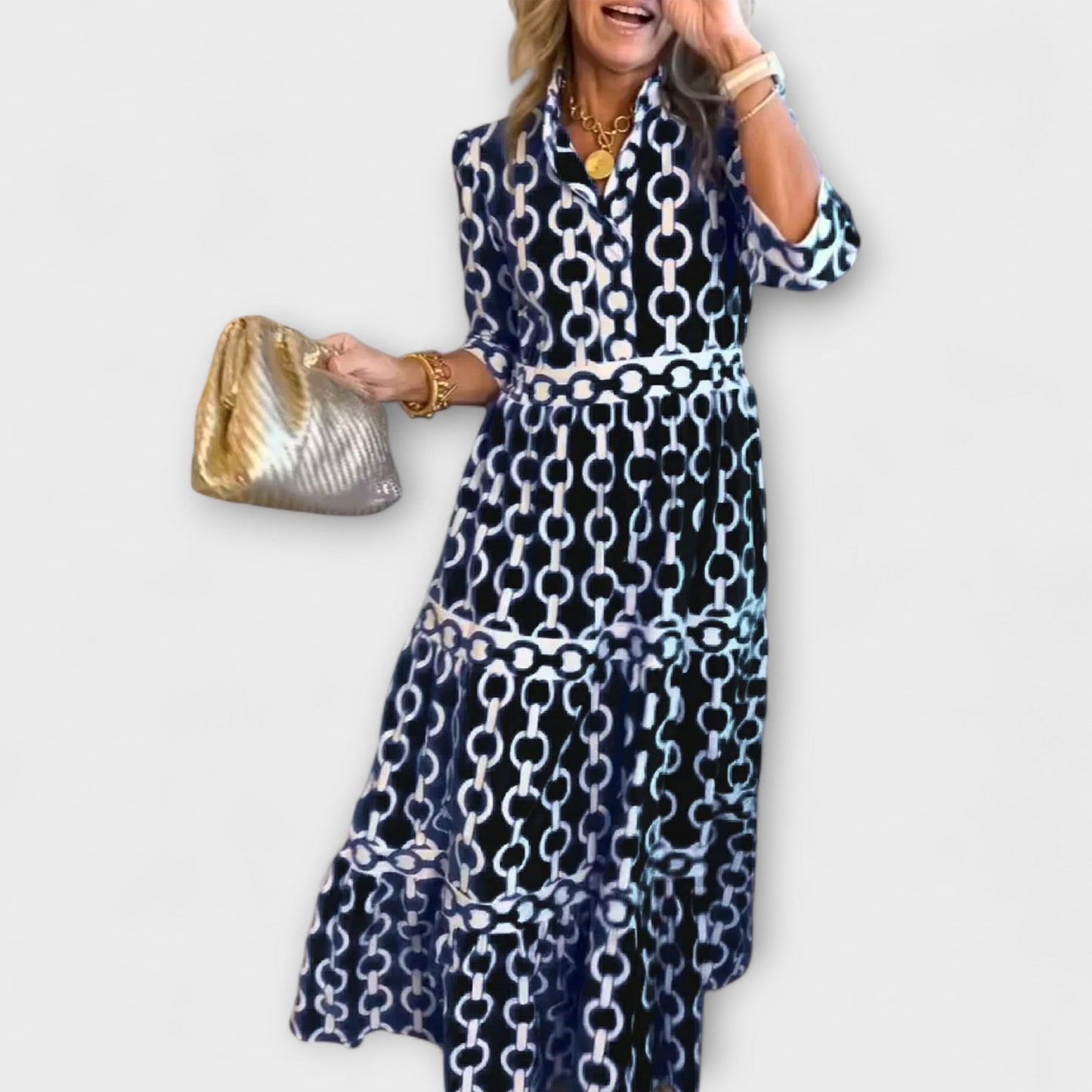 Sophia - Midirok met Kettingprint