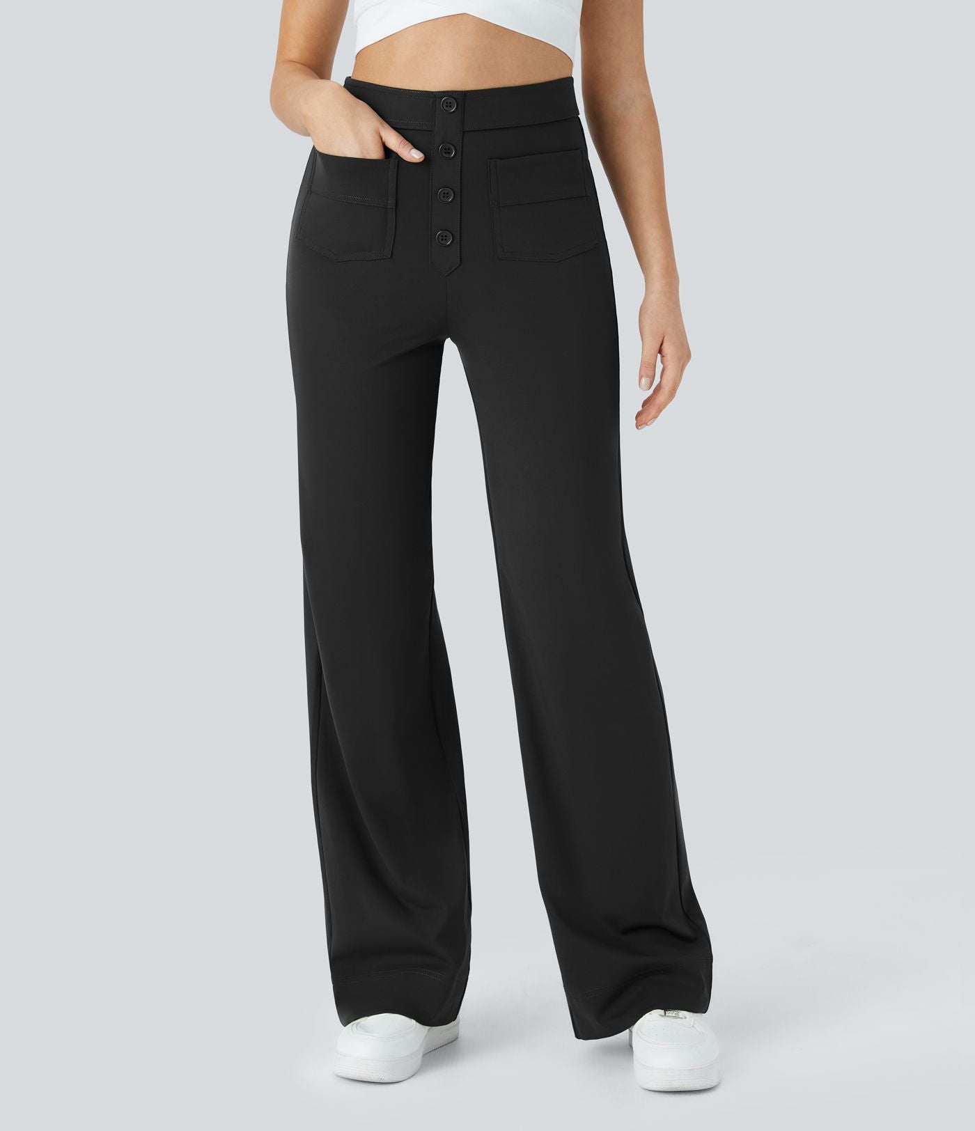 Taille™ | Elastische Broek met Hoge Taille