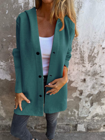 Appolinia - Casual vest met capuchon
