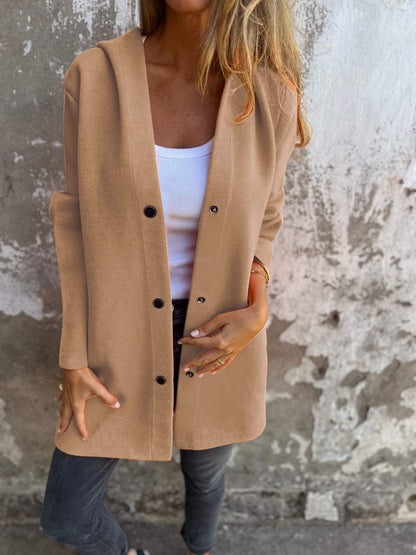 Appolinia - Casual vest met capuchon