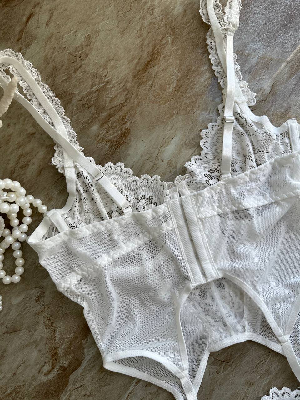 Leyla™ | Elegante Bruidslingerie Set