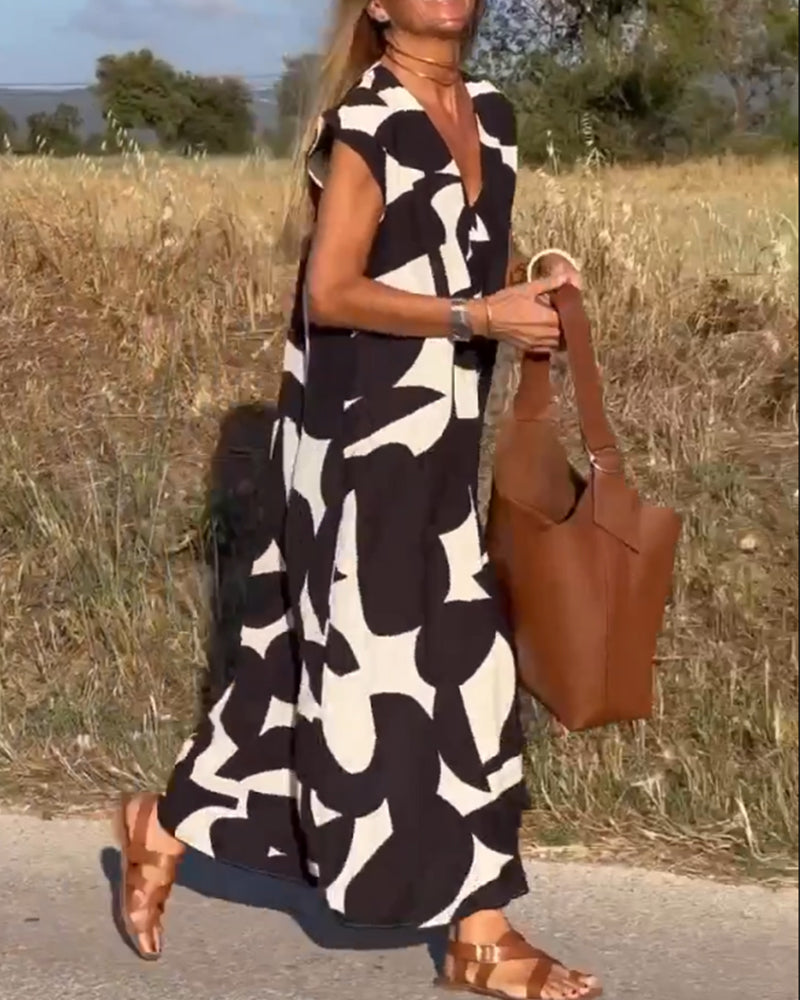 Stéphanie - Chique en soepele jurk