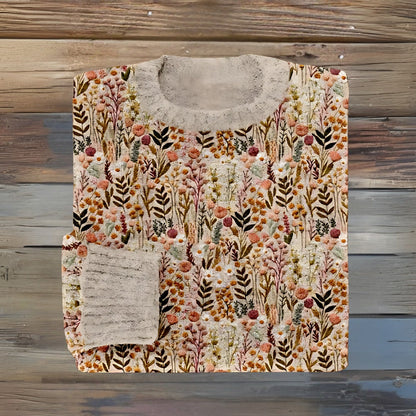 Nova - Elegante bloemenpullover
