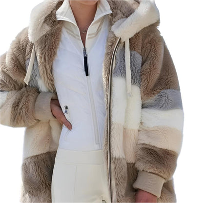 Harper | Veste en polaire stylée avec capuche