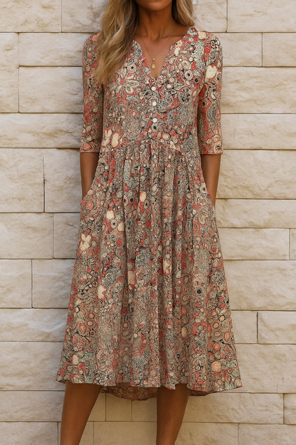 Lucille - Casual Elegante Jurk