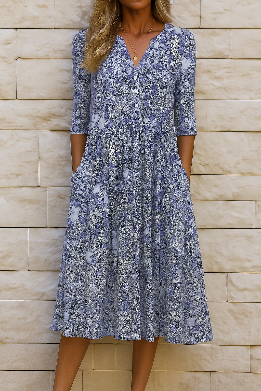 Lucille - Casual Elegante Jurk