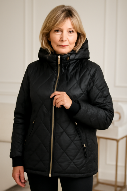 Elena - Elegante Gewatteerde Jas