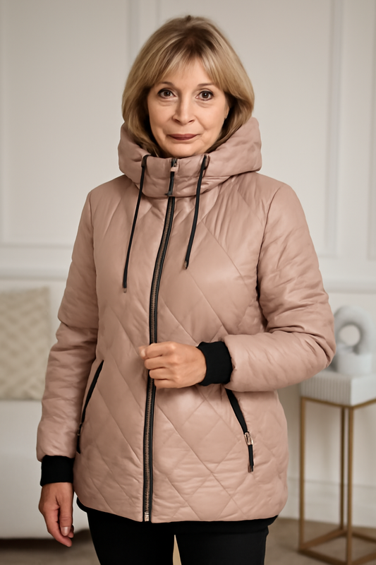 Elena - Elegante Gewatteerde Jas