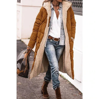 Dakota fleece- en vrijetijdsjas met capuchon