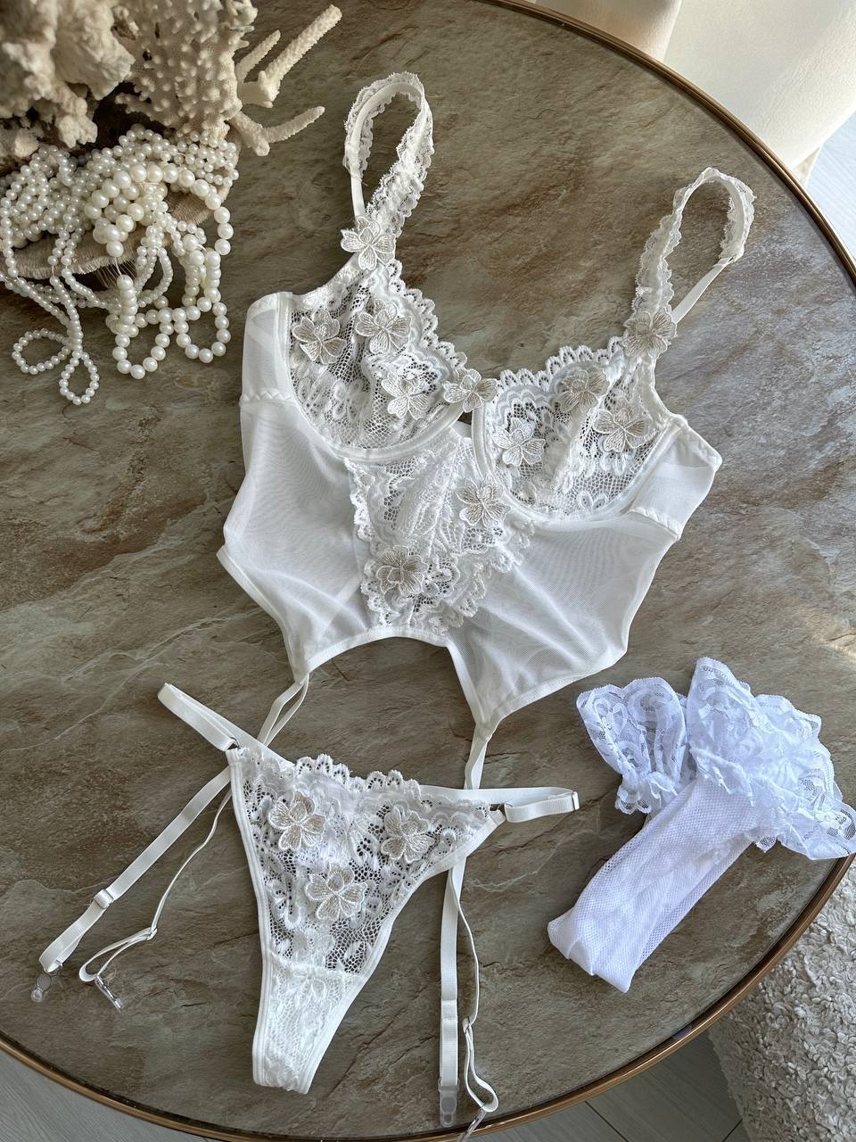 Leyla™ | Elegante Bruidslingerie Set