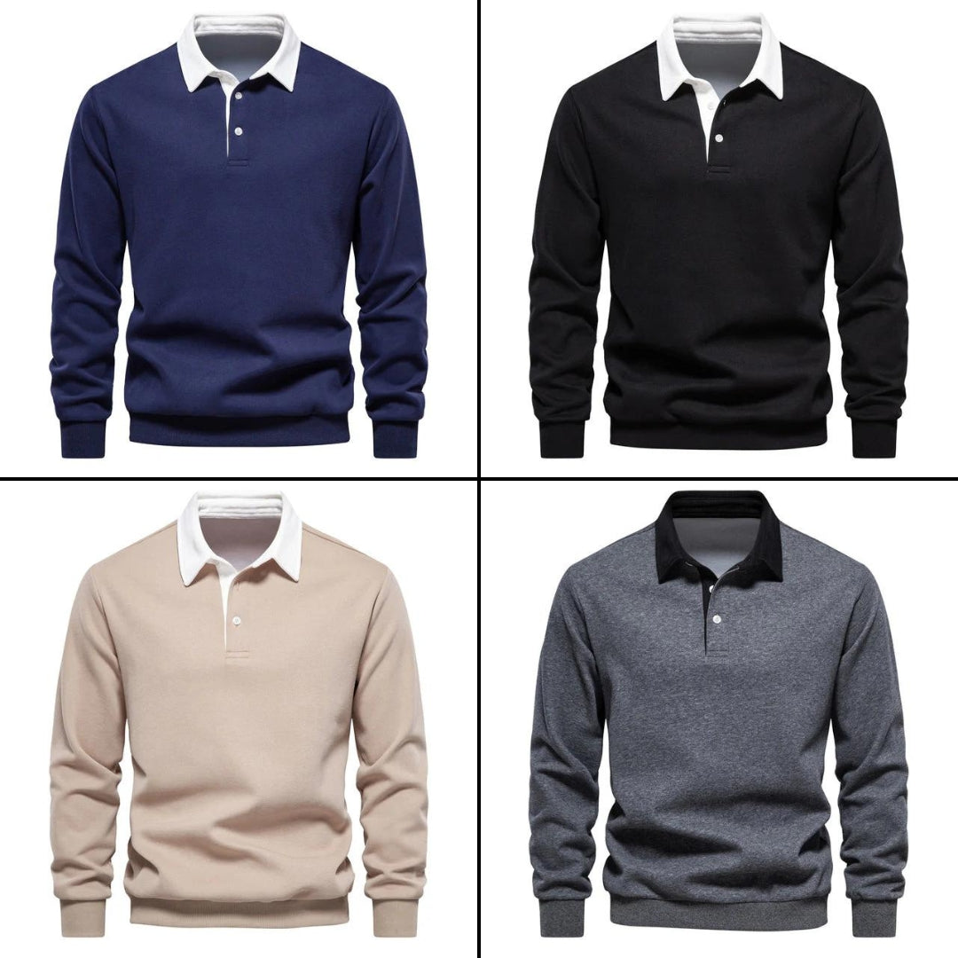 Luca™ | Polo met lange mouwen