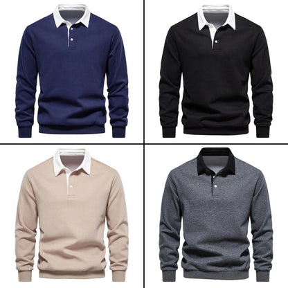 Luca™ | Polo met lange mouwen