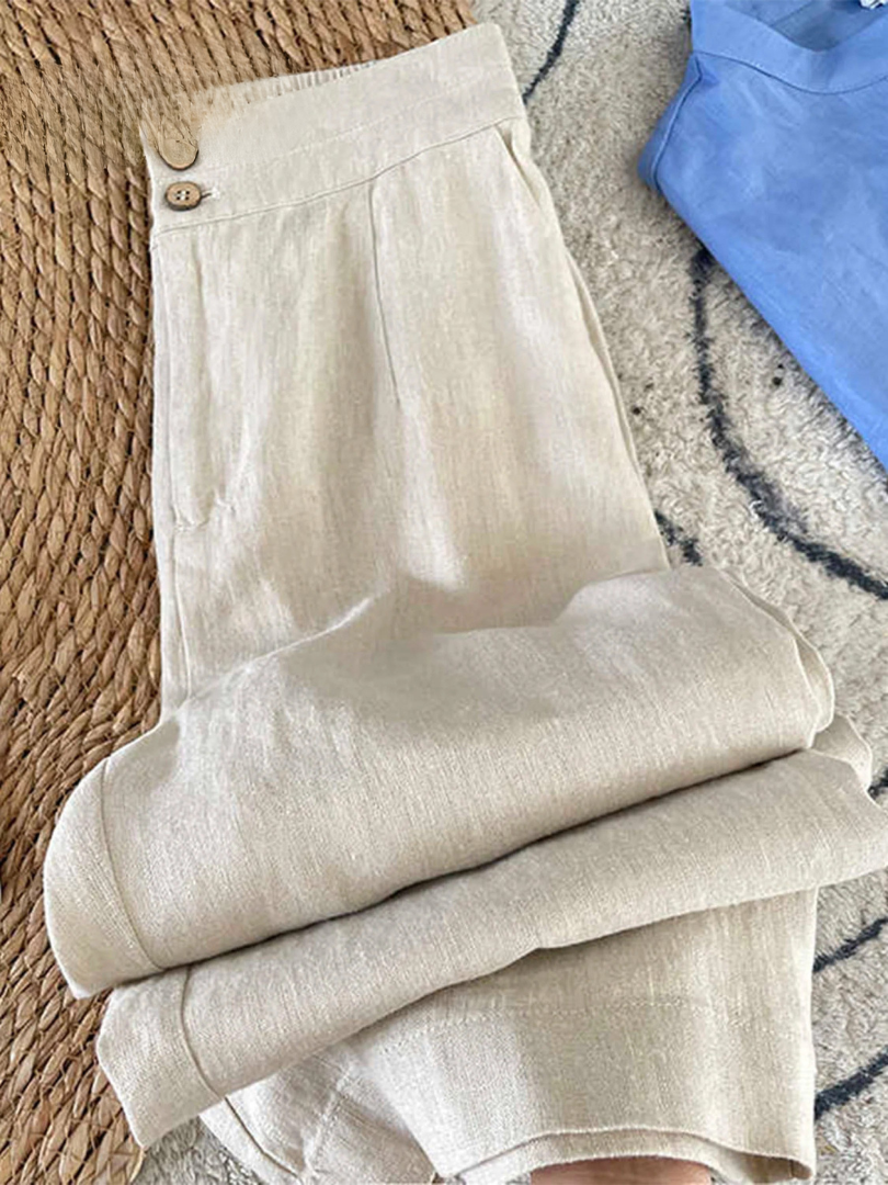Maia - Pantalon Héritage en Lin