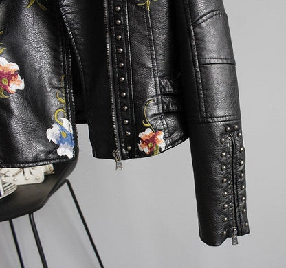 Livia - Veste Fleurie Rétro Chic